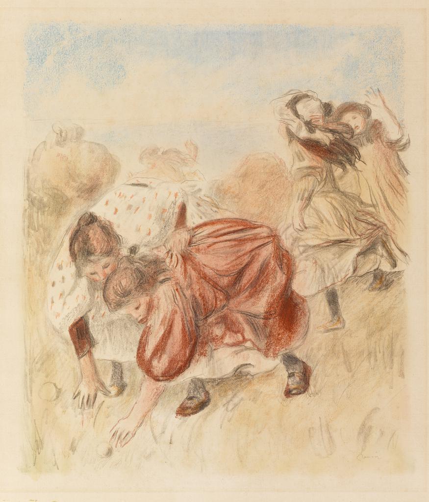 Barnes Collection Online — Pierre-Auguste Renoir: Children Playing