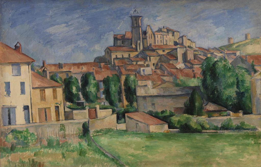 Barnes Collection Online — Paul Cézanne: Gardanne (Horizontal View