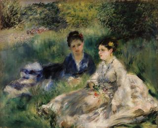 Barnes Collection Online — Pierre-Auguste Renoir: On the Grass