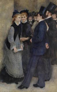 Barnes Collection Online — Pierre-Auguste Renoir: Leaving the