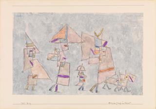 Barnes Collection Online — Paul Klee: Walk in the Orient (Spazier