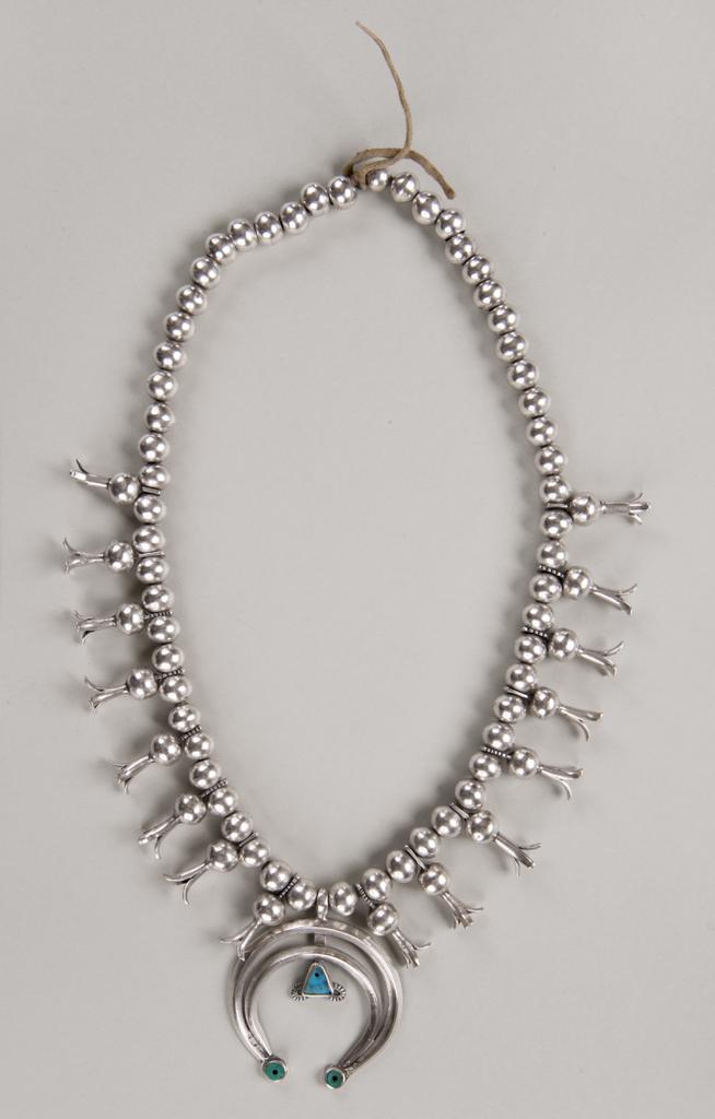Barnes Collection Online — Navajo Squash Blossom Necklace