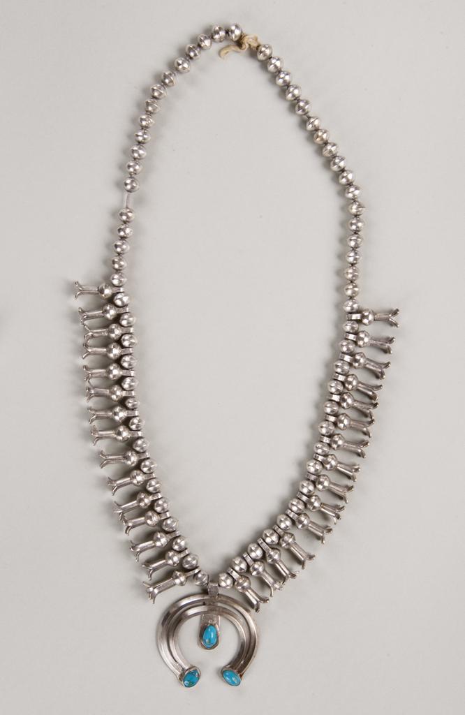 Barnes Collection Online — Navajo: Squash Blossom Necklace