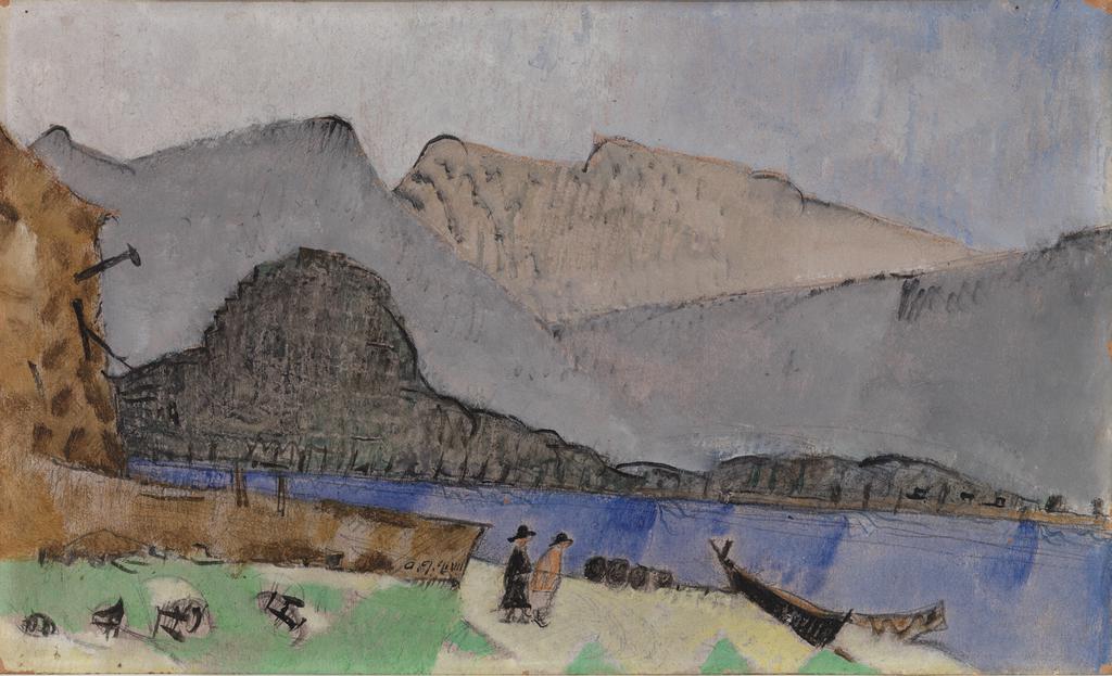 Barnes Collection Online — de Chirico Two Mysterious Cabins